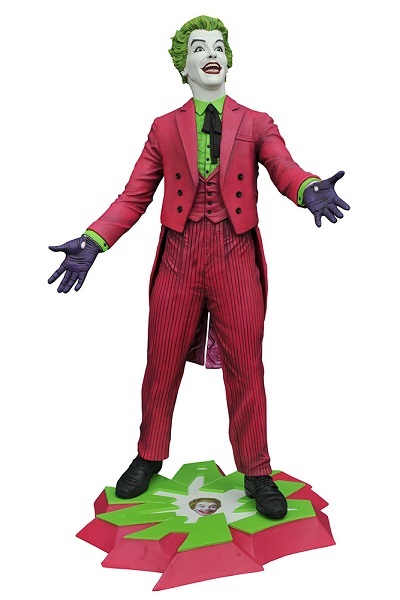 Batman 1966 TV Series Premium Collection Joker PVC Statue action figur Neu