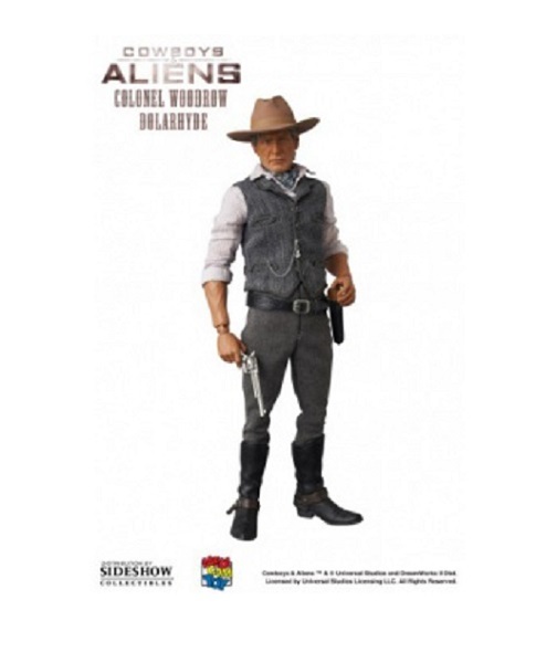 Cowboys & Aliens Colonel Woodrow Dolarhyde RAH action figur Neu