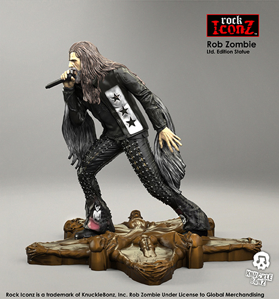 Knucklebonz Rock Iconz - Rob Zombie action figur Neu