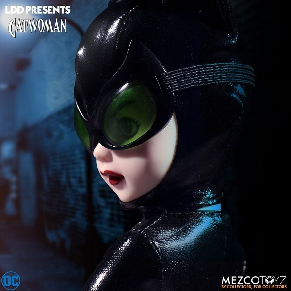 DC Universe Living Dead Dolls Puppe Catwoman action figur Mezco Neu