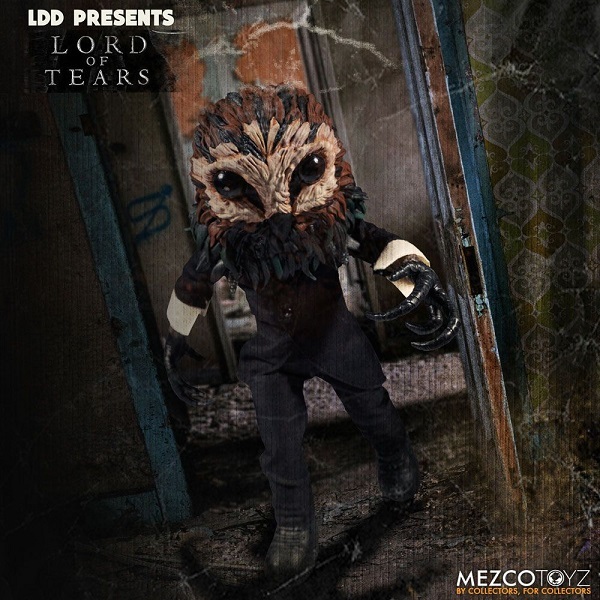Living Dead Dolls Presents Lord of Tears Owlman action figur Mezco Neu