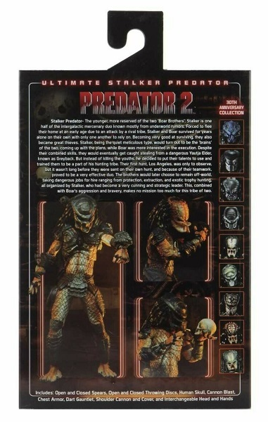Predator 2 - Ultimate Stalker Predator - 7" scale action figur neca. Neu