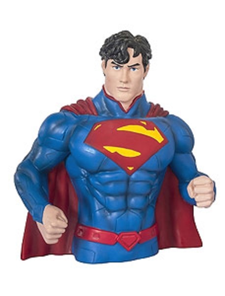 DC NEW 52 Superman Bust Bank Spardose figur action Neu