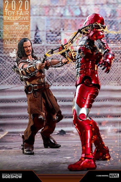 Iron Man 2 Movie Masterpiece 1/6 Whiplash 2020 Toy Fair Exclusive action figur