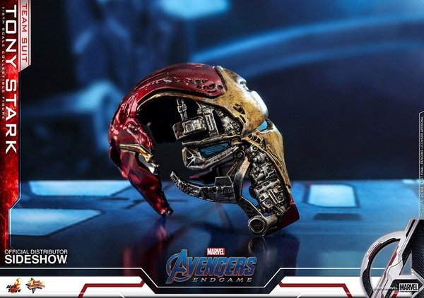 Avengers Endgame Movie Masterpiece 1/6 Tony Stark Team Suit action figur