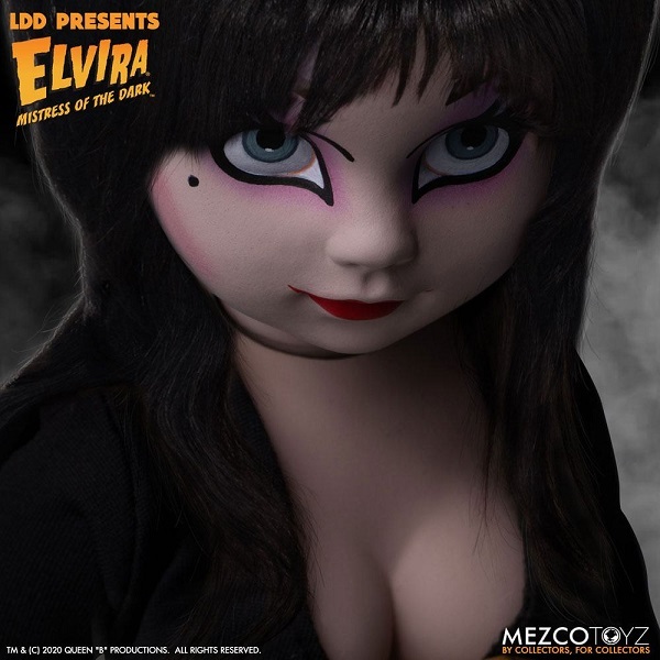 Elvira Mistress Of The Dark Living Dead Dolls action figur Mezco Neu