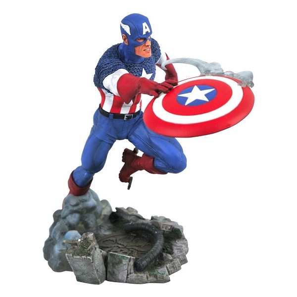 Marvel Comic Gallery Captain America PVC Statue figur action Neu