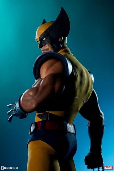 Marvel Wolverine 1/6 Scale Sideshow action figur Neu