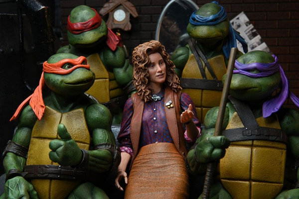 Teenage Mutant Ninja Turtles April O' Neil ( 1990 Movie ) action figur neca Neu