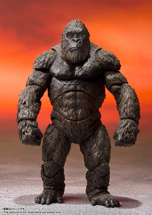 SH Monsterarts Godzilla Vs. Kong Kong 2021 action figur neca Neu