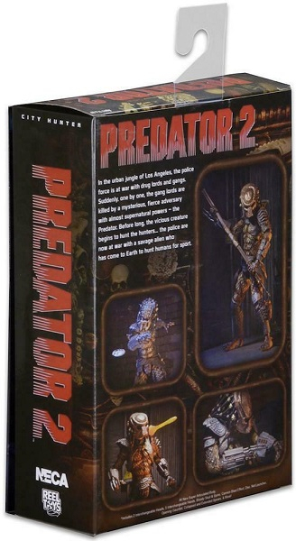Predator 2 - City Hunter Ultimate Predator - 7" scale action figur neca. Neu