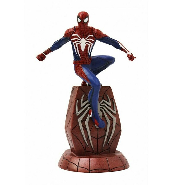 Marvel Gallery Spider - Man PS4 PVC Statue Diamond Select figur action Neu