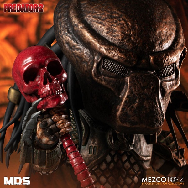 Predator 2 MDS Deluxe City Hunter action figur Mezco Neu