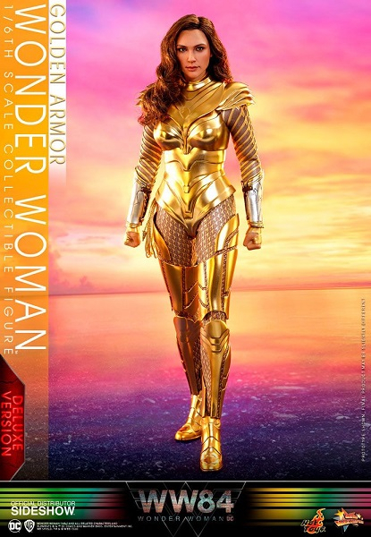 Wonder Woman 1984 Golden Armor Deluxe 1/6 scale Hot Toys action figur Neu