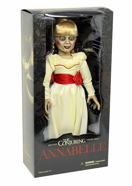 The Conjuring Die Heimsuchung Annabelle Replik Puppe action figur Mezco Neu