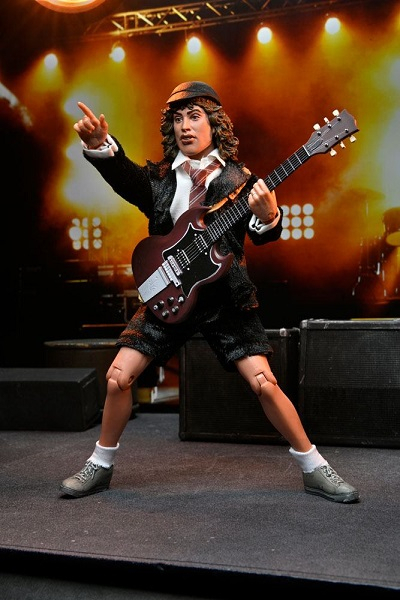 AC/DC Clothed Angus Young Highway to Hell 8 Inch action figur Neu