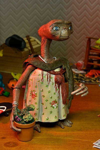 E.T. - 40th Anniversary Dress Up E.T. Ultimative 7" scala action figur Neu