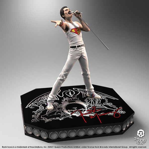 Knucklebonz Rock Iconz - Queen Freddie Mercury Statue action figur Neu
