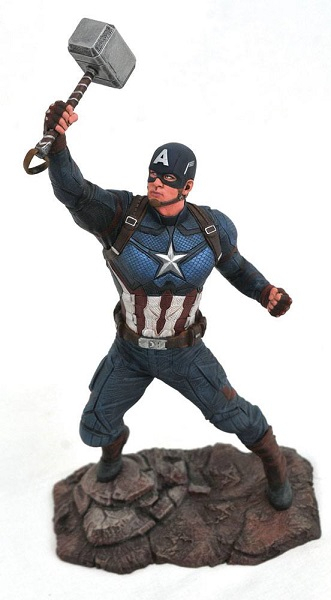 Marvel Gallery Avengers Endgame Captain America PVC Statue action Figur